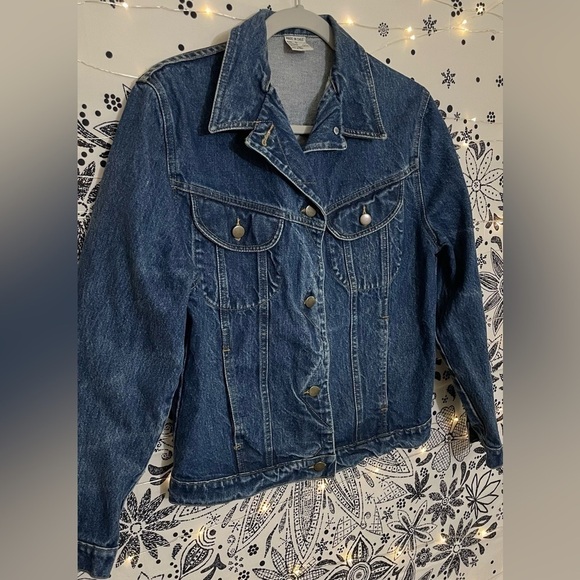 Vintage 80s 90s REAL jean jacket, 100% cotton, made in Chile. Amazing condition! - Picture 12 of 12
